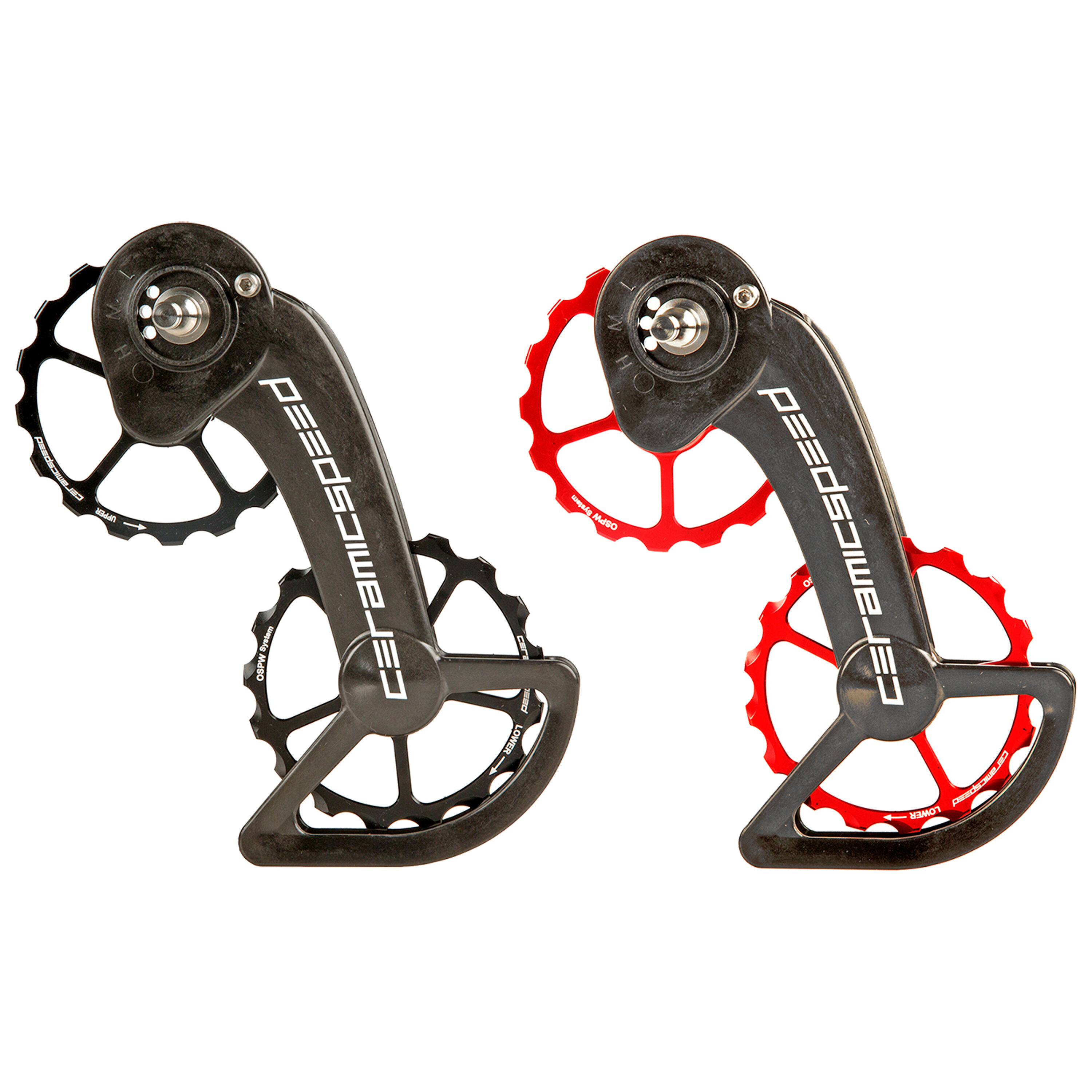 CeramicSpeed OSPW Sram Red eTap Oversized rear derailleur cage and pulley
