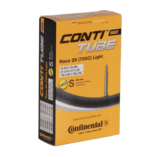 Continental Race Light 28 Presta valve tube LordGun online bike store