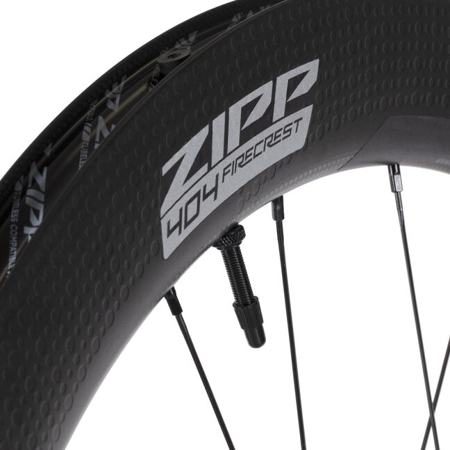 Zipp 404 Firecrest Tubeless Disc front wheel LordGun online bike store