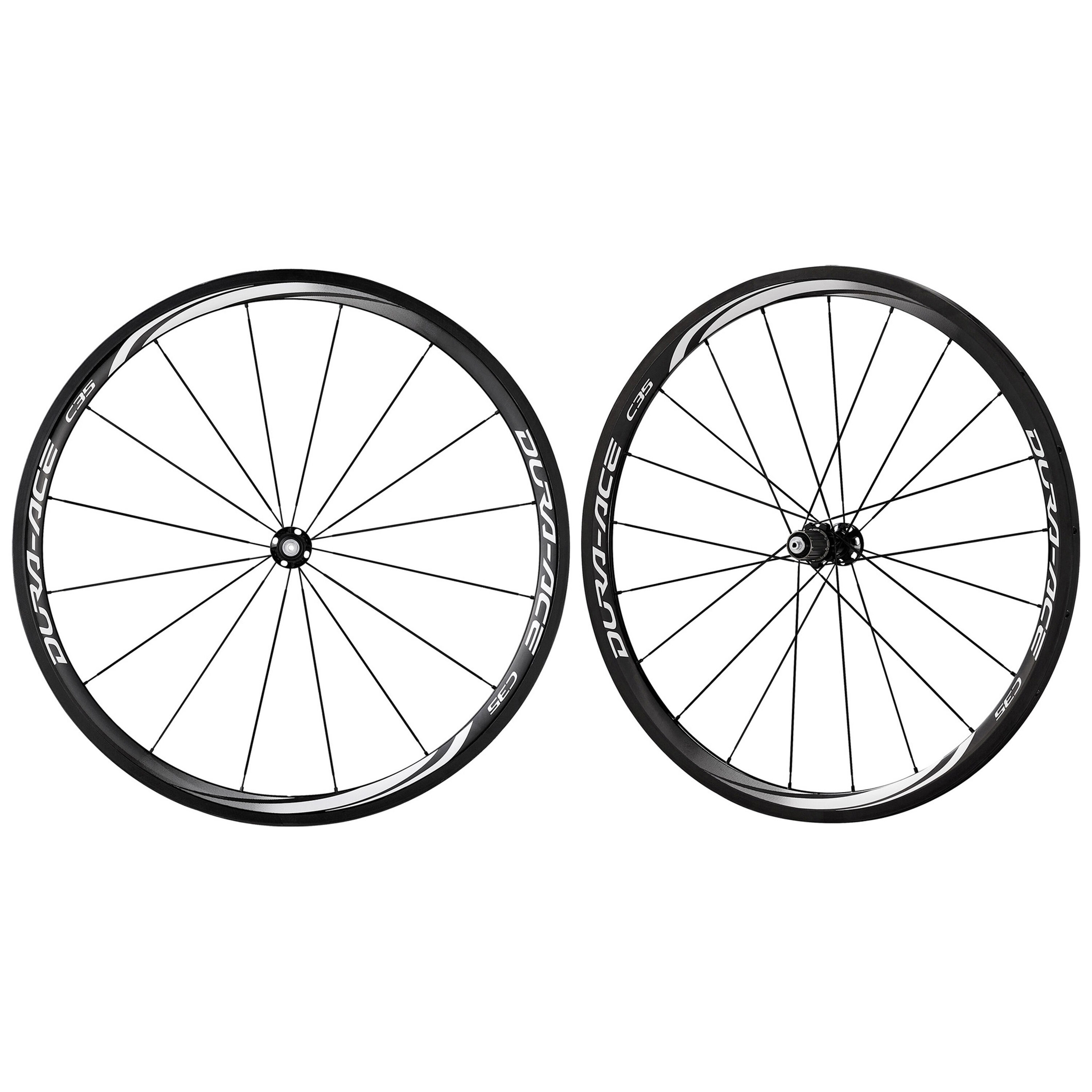 Ruote Shimano Dura-Ace WH-9000-C35-TU carbon tubolare